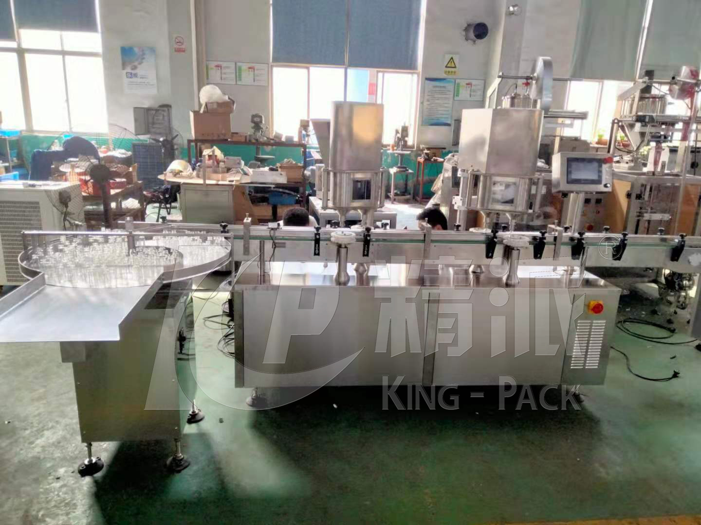 西林瓶粉體灌裝機